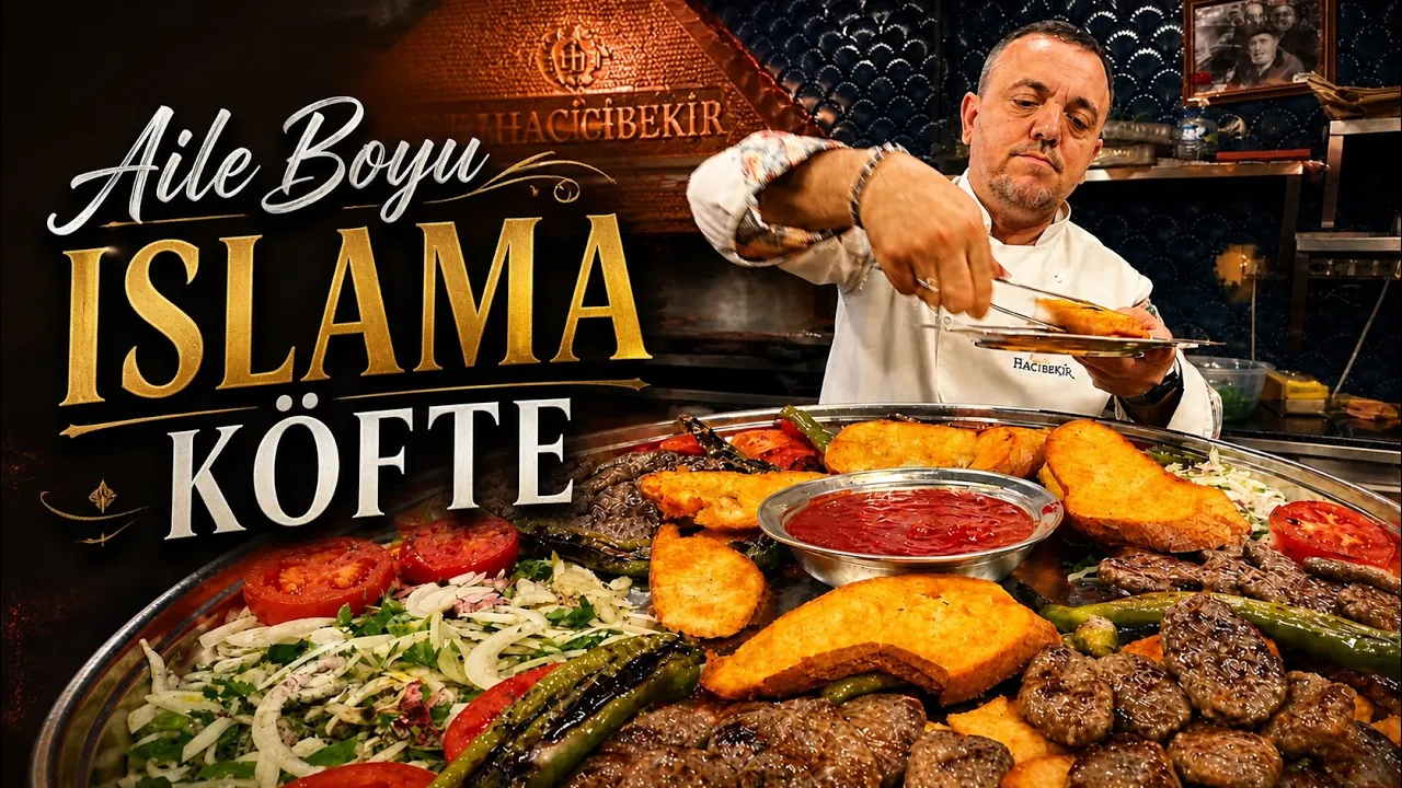 Bu Köfte Sunumu Başka Yerde İmkansız! Odun Ateşinde Pişti