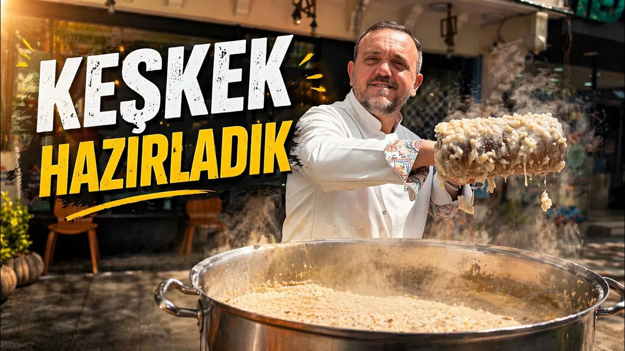 UNESCO Mirası Keşkek Nasıl Yapılır! | Gerçek Dartılı Keşkek